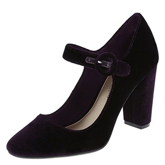 Christian Siriano Purple Marley Mary Jane Pumps